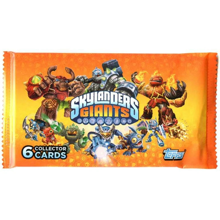 Topps collector cards booster back