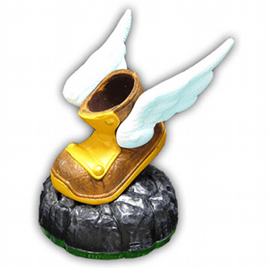 Winged boots